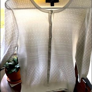 Ladies Classic Waist-Length Cardigan -Medium with Uniquely Designed Sweater